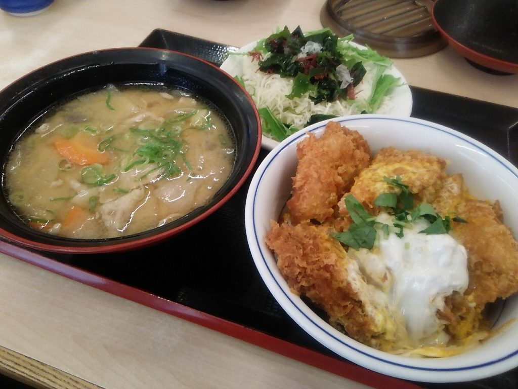 豊明市　かつやでご飯